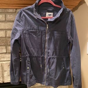 Old Navy jacket smoky blue Large